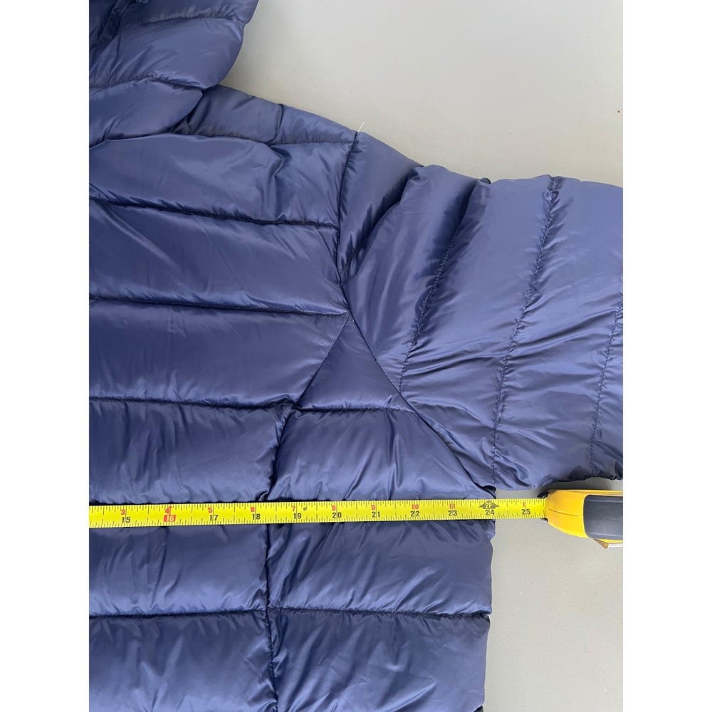 Eddie Bauer Womens 2XL CirrusLite Down Parka Navy Blue 650 Fill Puffer Jacket - Picture 7 of 8